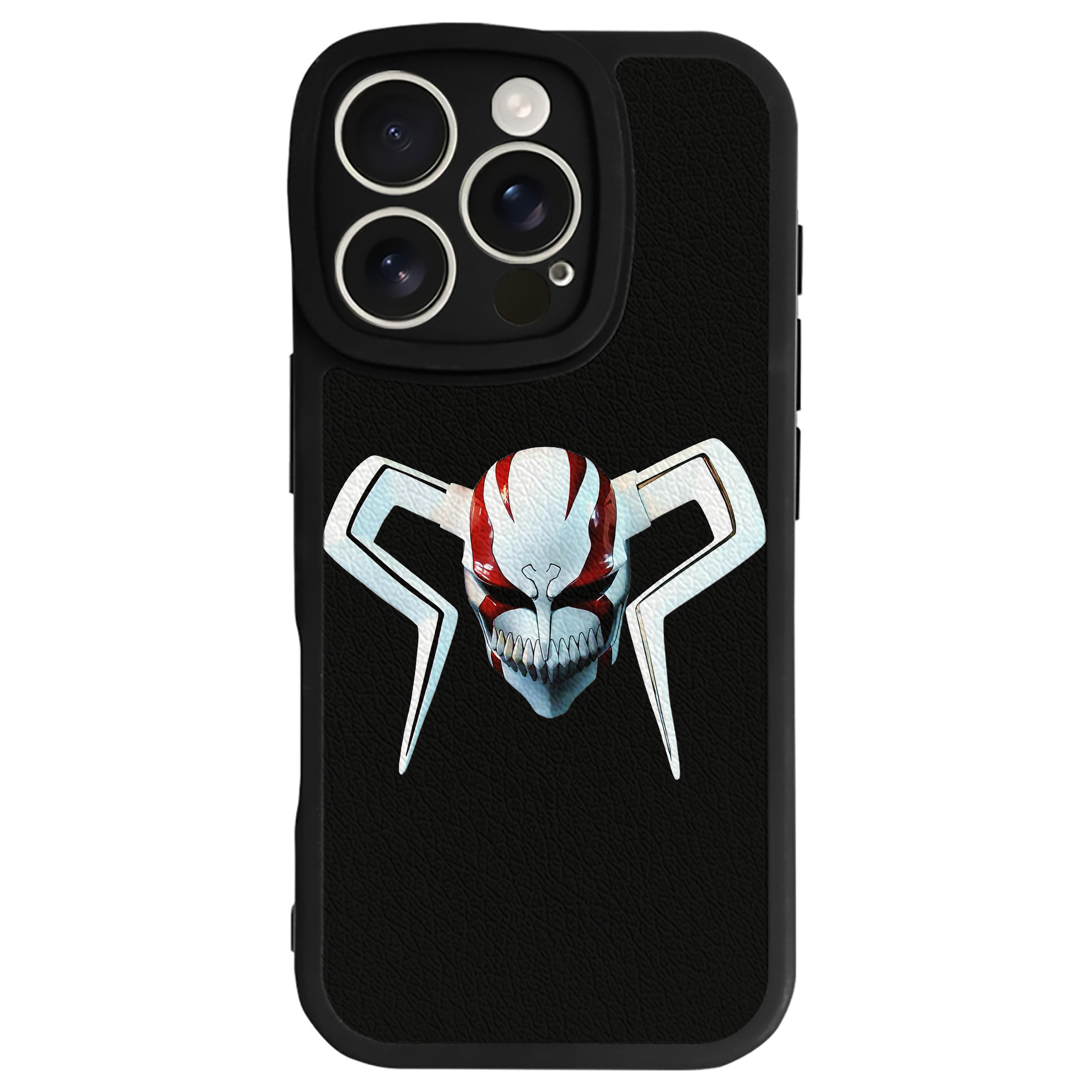 ブリーチ 黒崎一護（くろさき いちご）BLEACH Kurosaki Ichigo 【iPhone 16シリーズ対応】シリコンスマホケース（レザー調） 材質：シリコン